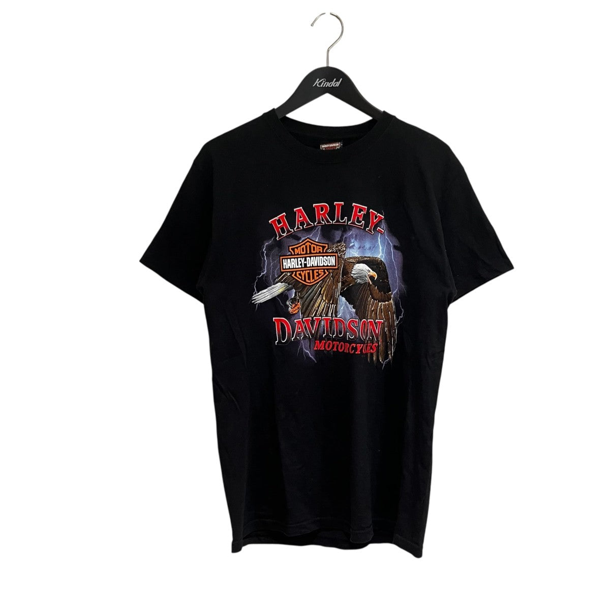 HARLEY-DAVIDSON プリントＴ ATHENS HIO半袖Tシャツ 古着・中古-1枚目のアイテム画像