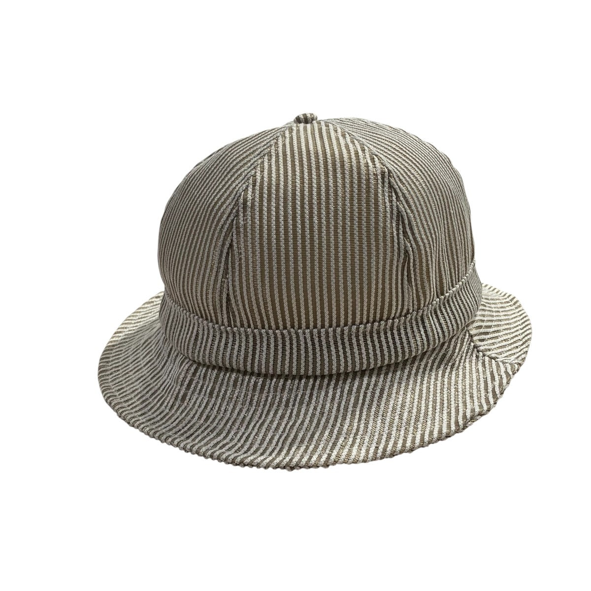 22SSStripe Mesh Bell Hatハット