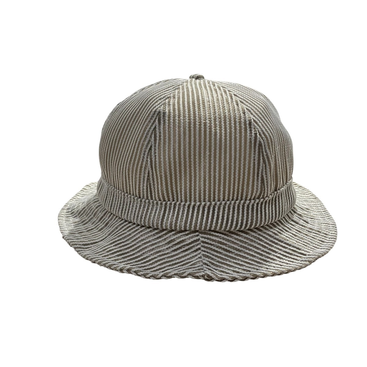 22SSStripe Mesh Bell Hatハット