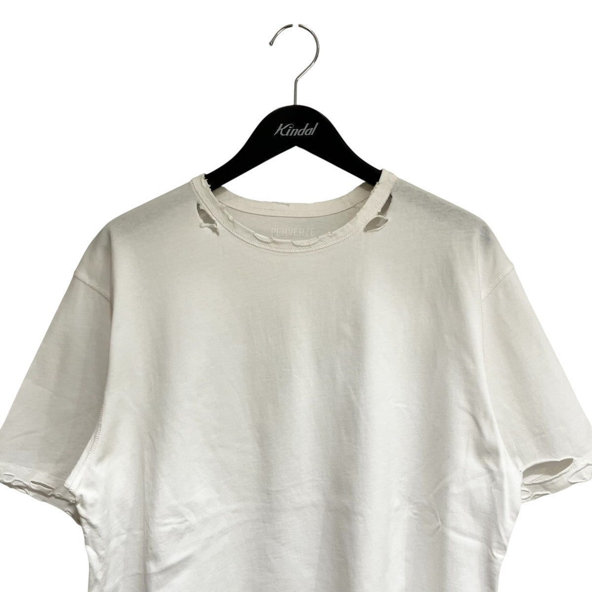 ダメージ加工半袖Tシャツ0125010651