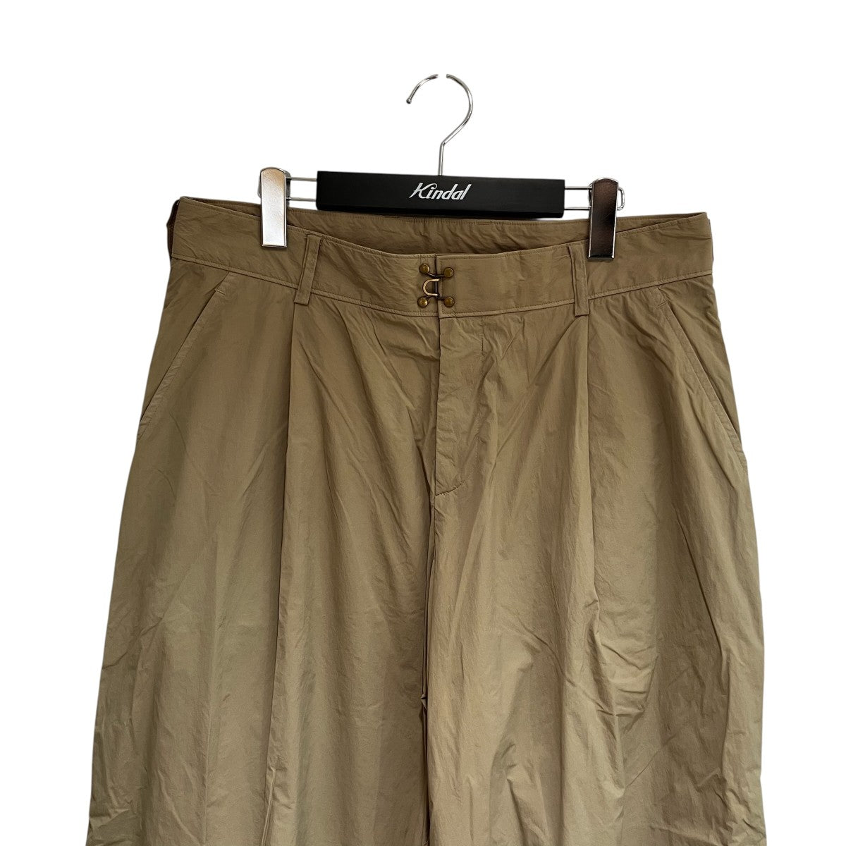 1 PLEATS NYLON WIDE PANTナイロンパンツ22SCM-P06105