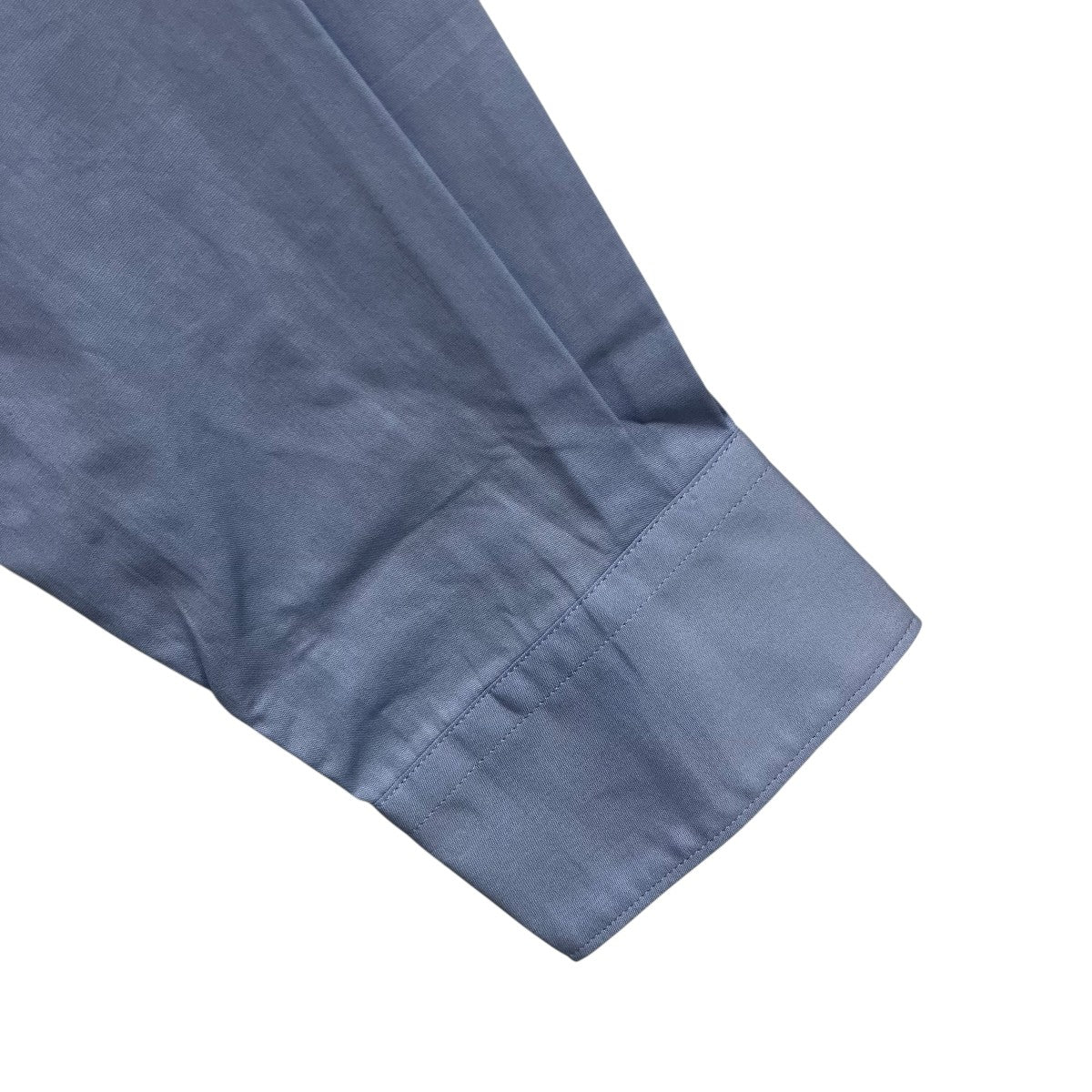 cotton poplin x stripe cotton poplin長袖シャツFQ-B015