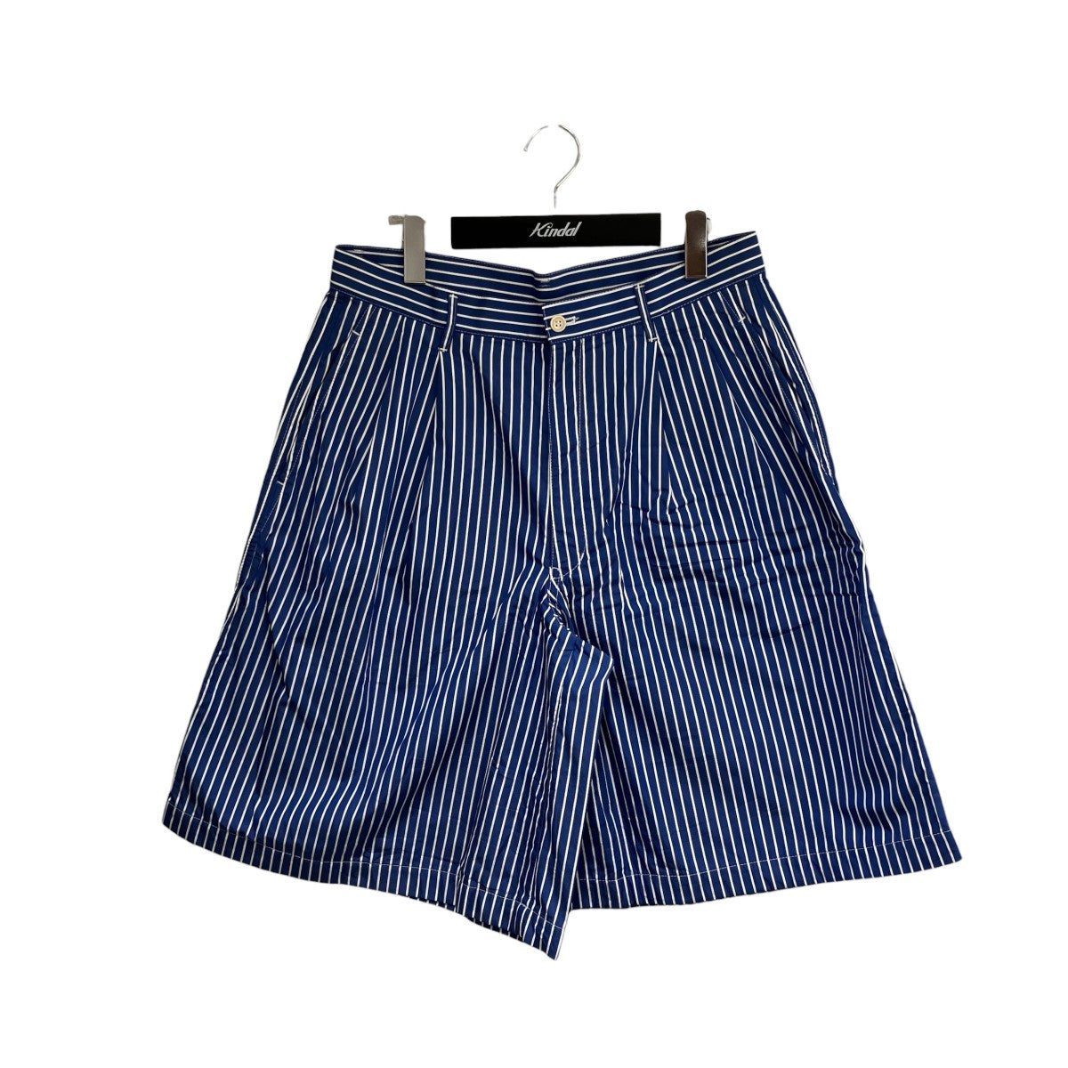 26SSstripe cotton poplin ShortsハーフパンツFQ-P506