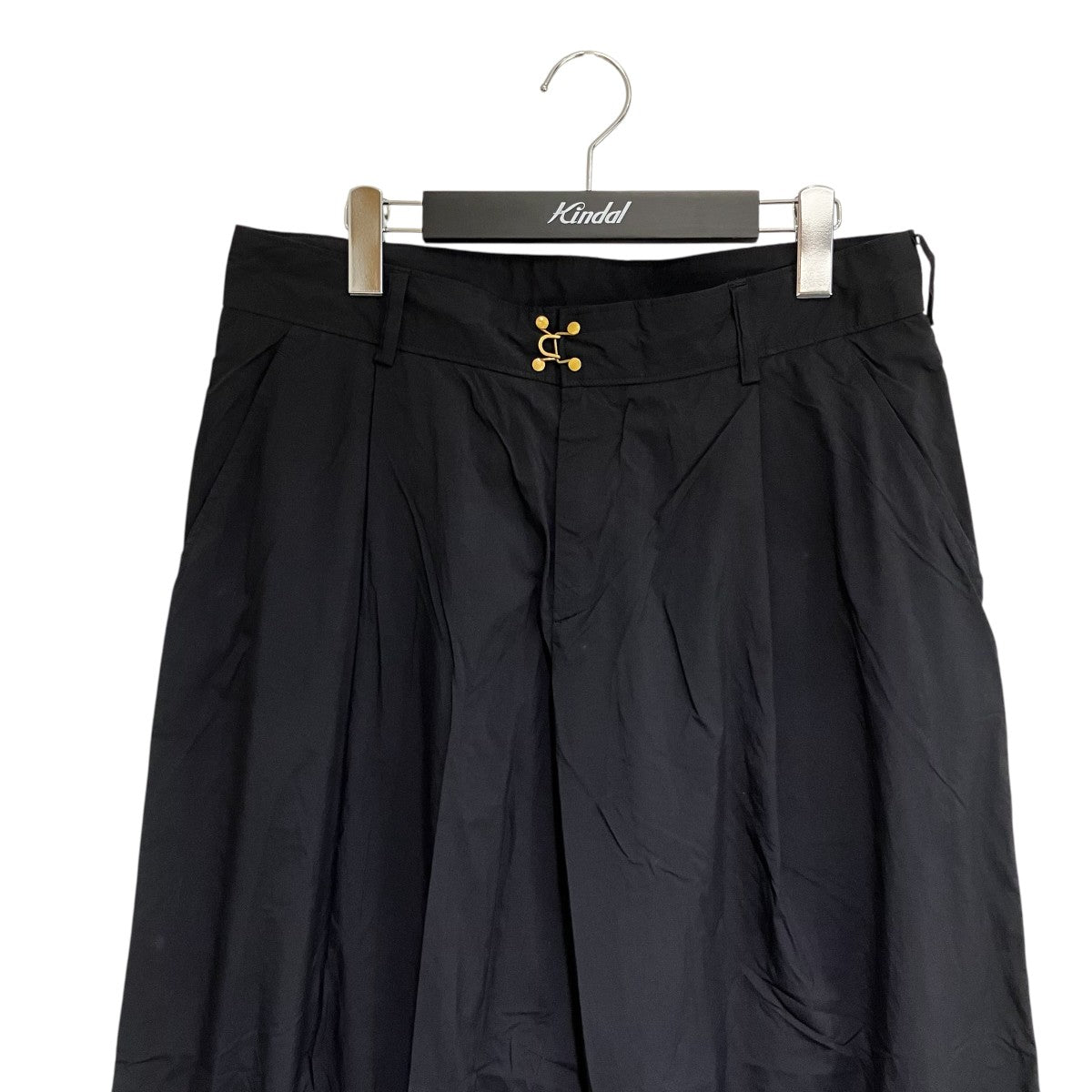KOLOR 1 PLEATS NYLON WIDE PANTナイロンパンツ22SCM-P06105 古着・中古-3枚目のアイテム画像