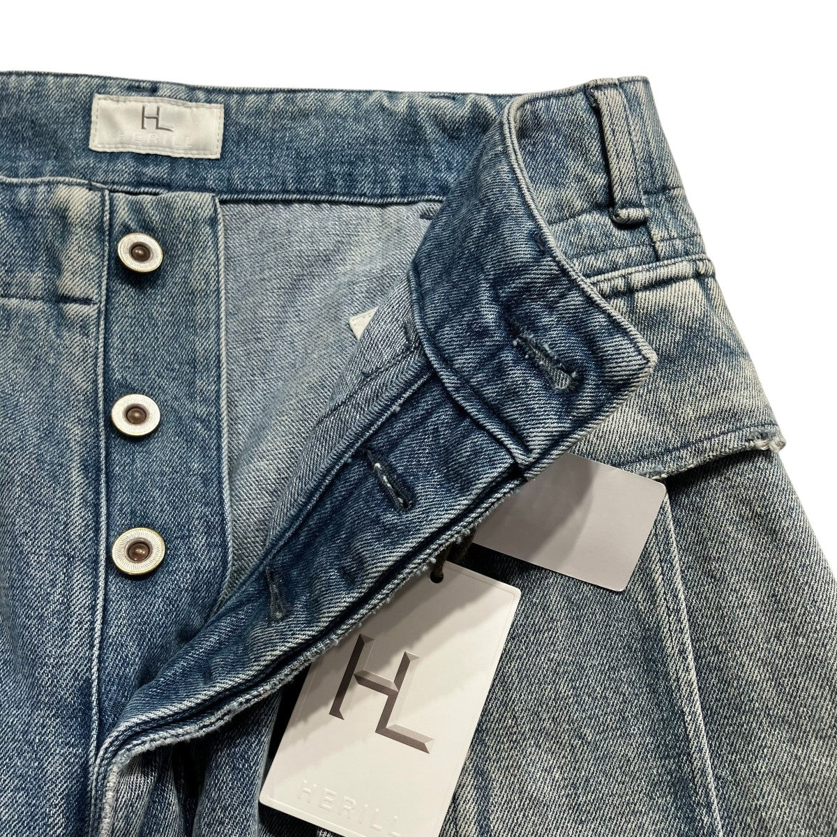 HL Denim Cargoshortsデニムハーフパンツ22-030-HL-8110-1
