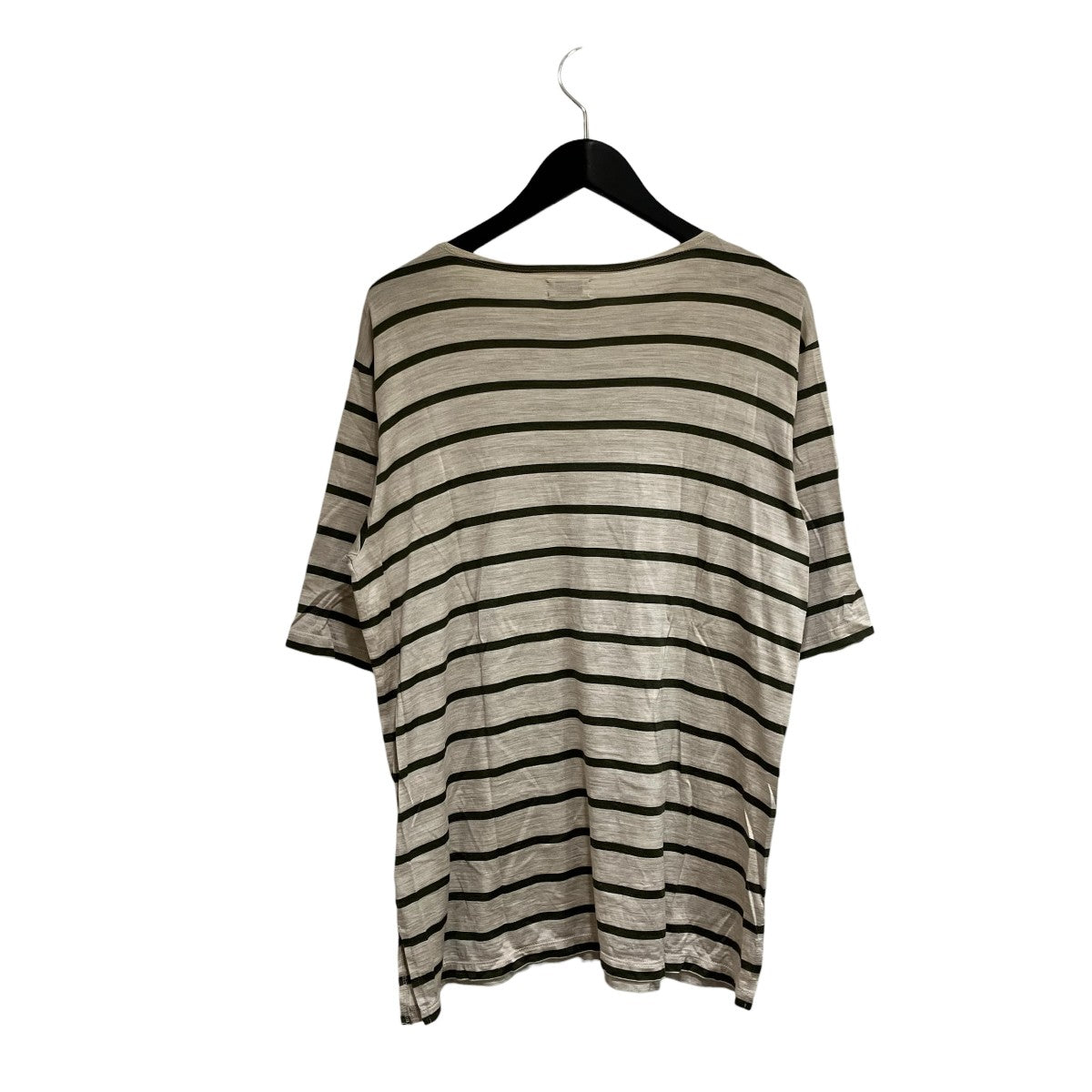 Ex Washable Silk Border Busque TeeボーダーカットソーMTK3103-0802