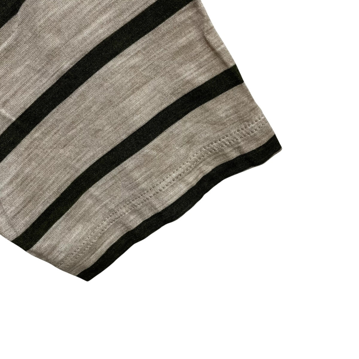 Ex Washable Silk Border Busque TeeボーダーカットソーMTK3103-0802