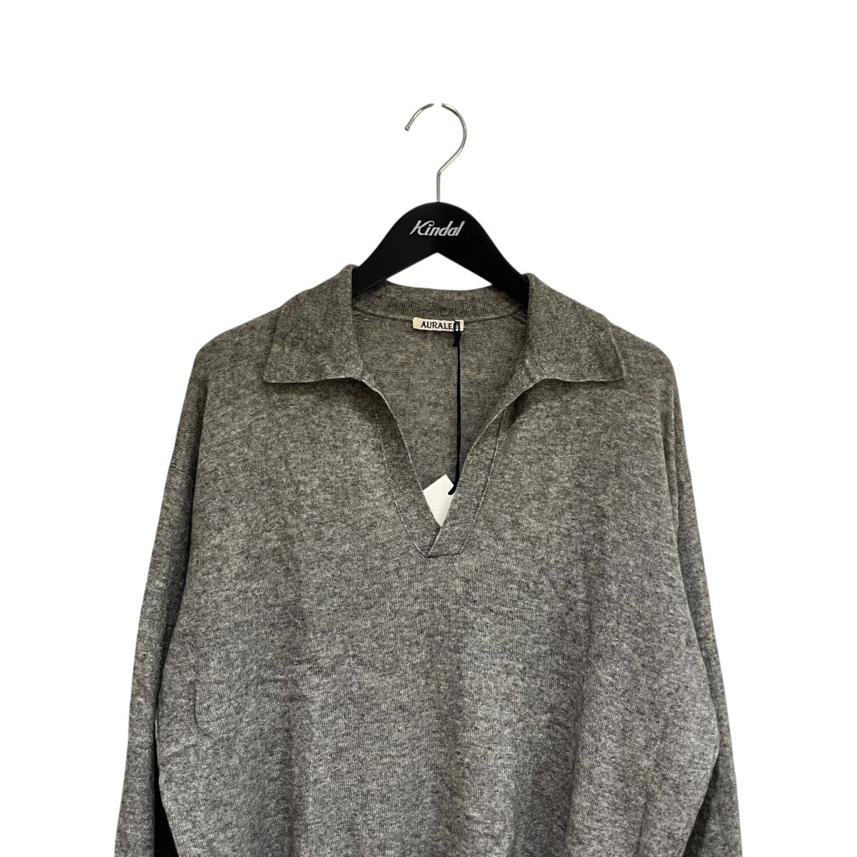 25SSSUPER FINE CASHMERE SILK KNIT SKIPPER POLOシャツA25SP02SC