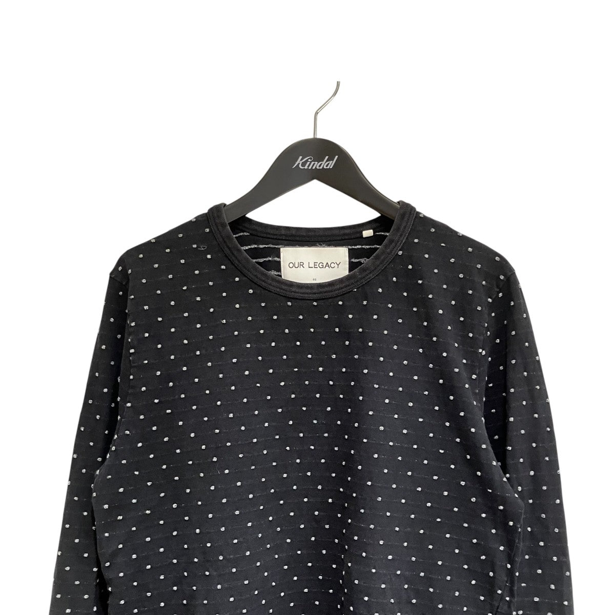 ドット長袖カットソーAW-14MLNG JACQUARD DOT