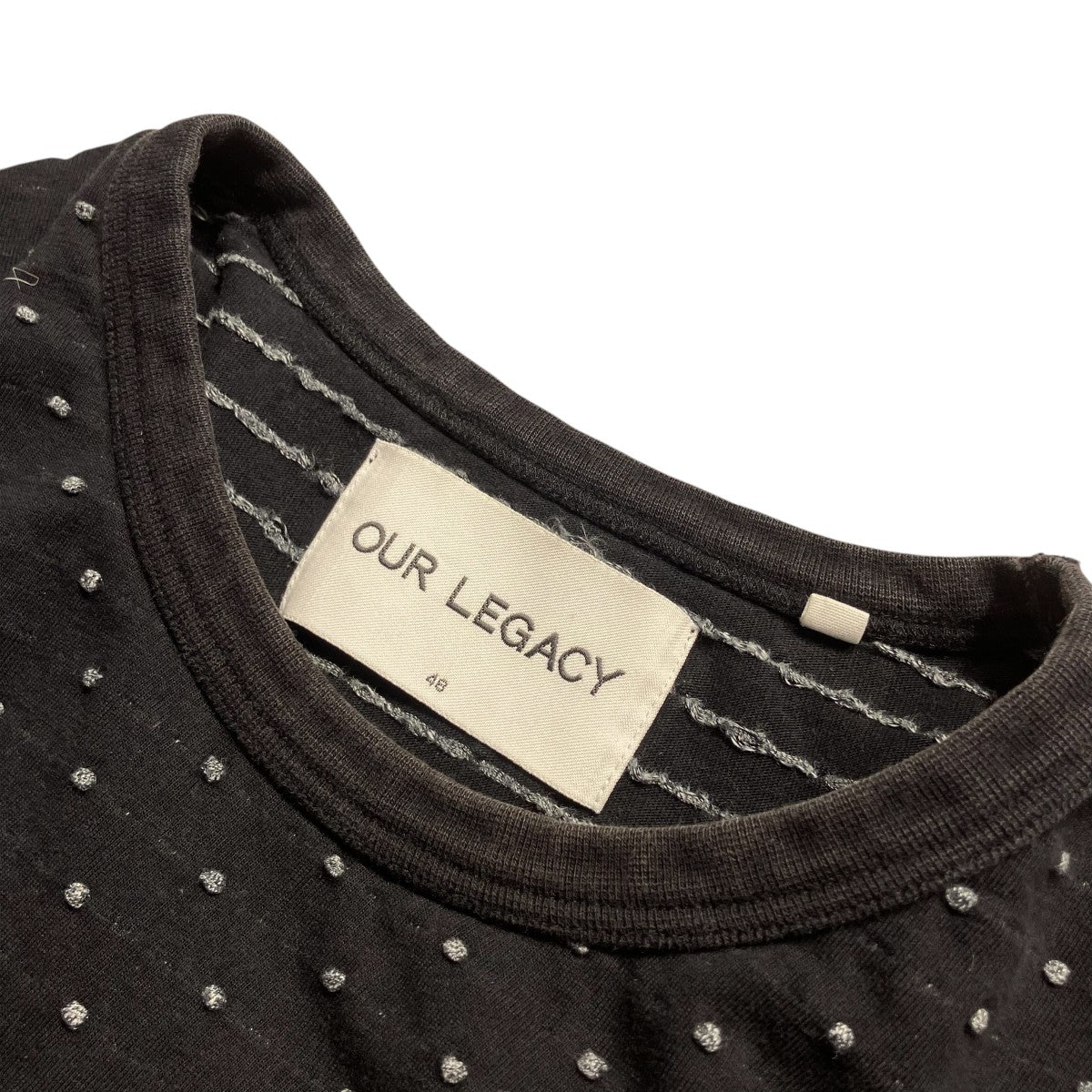 ドット長袖カットソーAW-14MLNG JACQUARD DOT