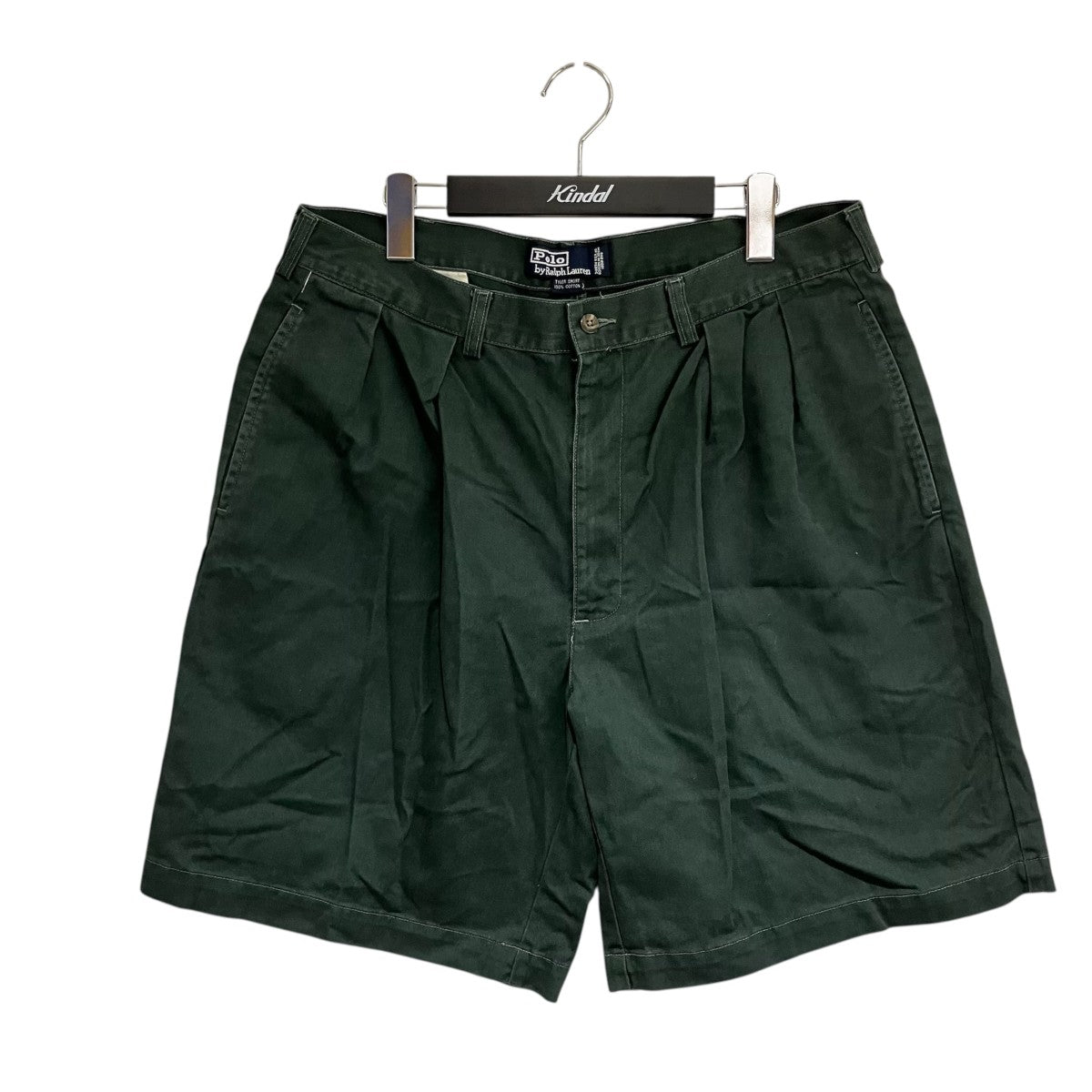 90sTYLER SHORT メキシコ製  2タック ワイド チノショーツショートパンツ02058