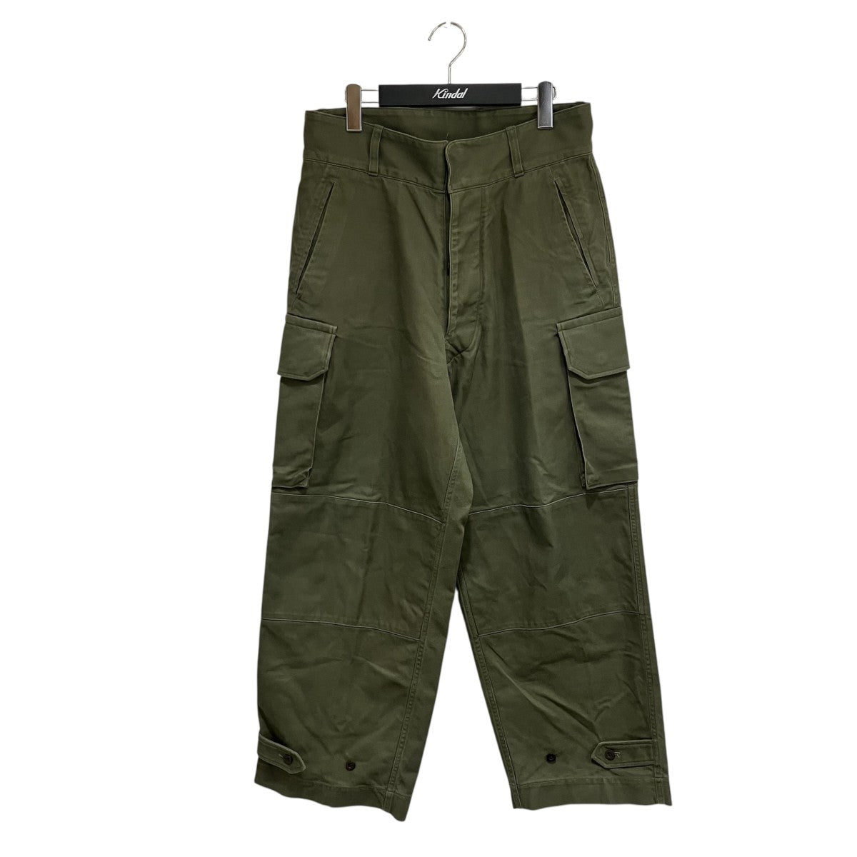 BLUHMS Cotton Serge 47 PantsカーゴパンツBROOTS24S0 古着・中古-1枚目のアイテム画像