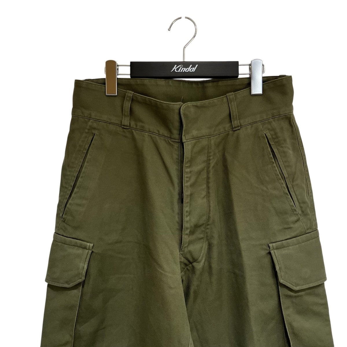 BLUHMS Cotton Serge 47 PantsカーゴパンツBROOTS24S0 古着・中古-3枚目のアイテム画像