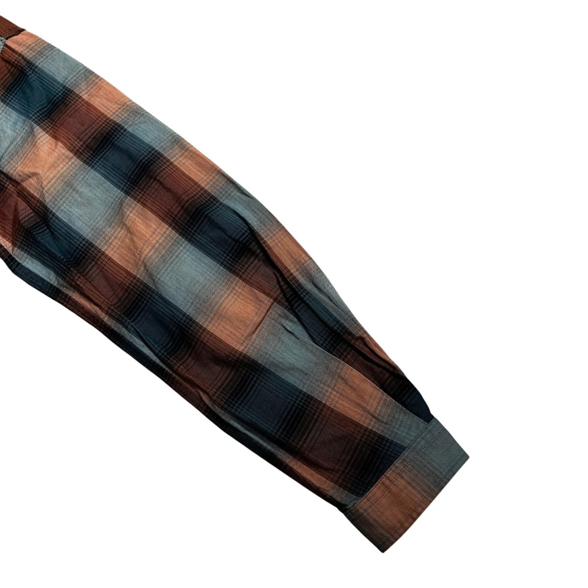 25SSGUSSET SLEEVE OMBRE CHECK長袖シャツWM2571103