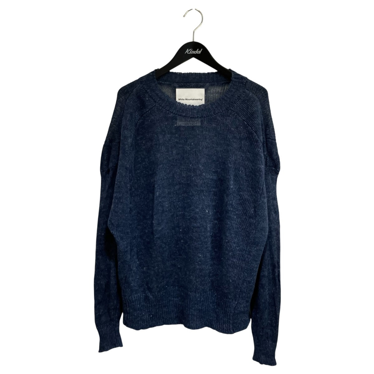 24SSLINEN KNIT PULLOVER薄手ニットWM2471601