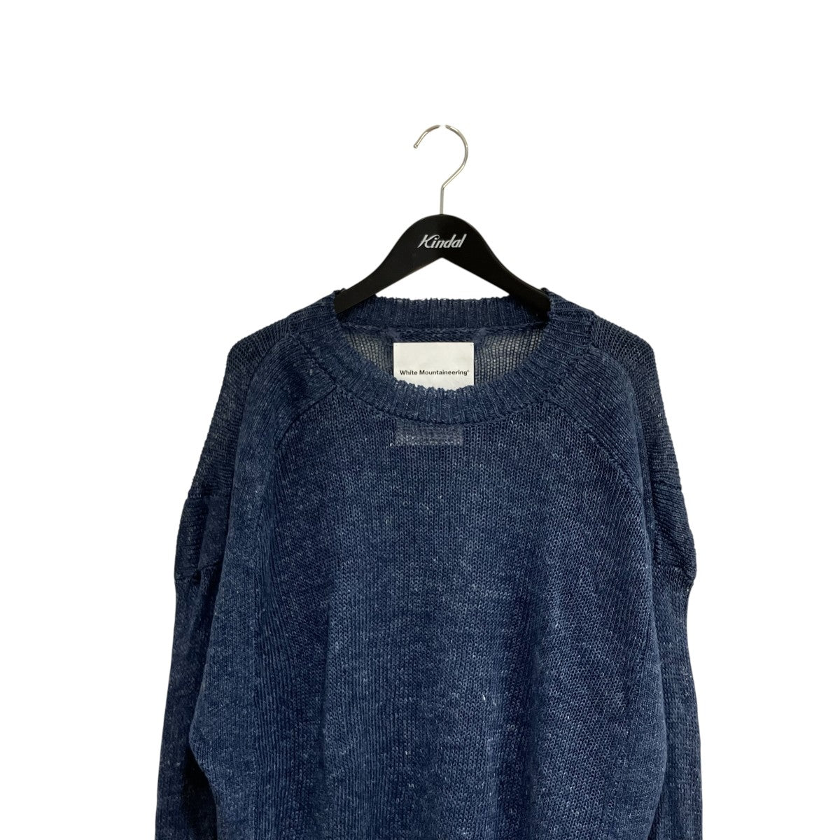 24SSLINEN KNIT PULLOVER薄手ニットWM2471601