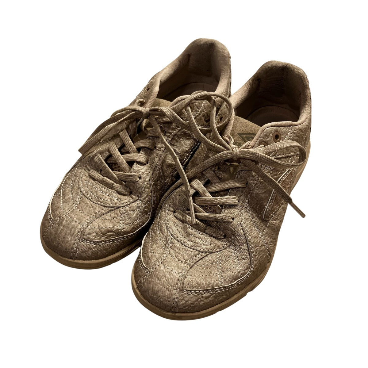 UMBRO×WHITE MOUNTAINEERING MOTOR A1ローカットスニーカーUQ323CCU91-BEI0 古着・中古-1枚目のアイテム画像