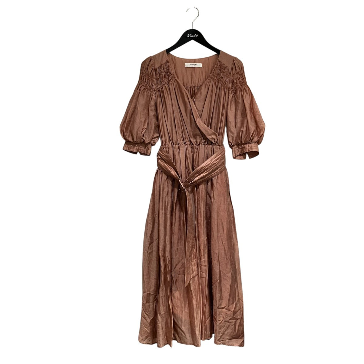 Airy Volume Sleeve Dress半袖ワンピース1211305080