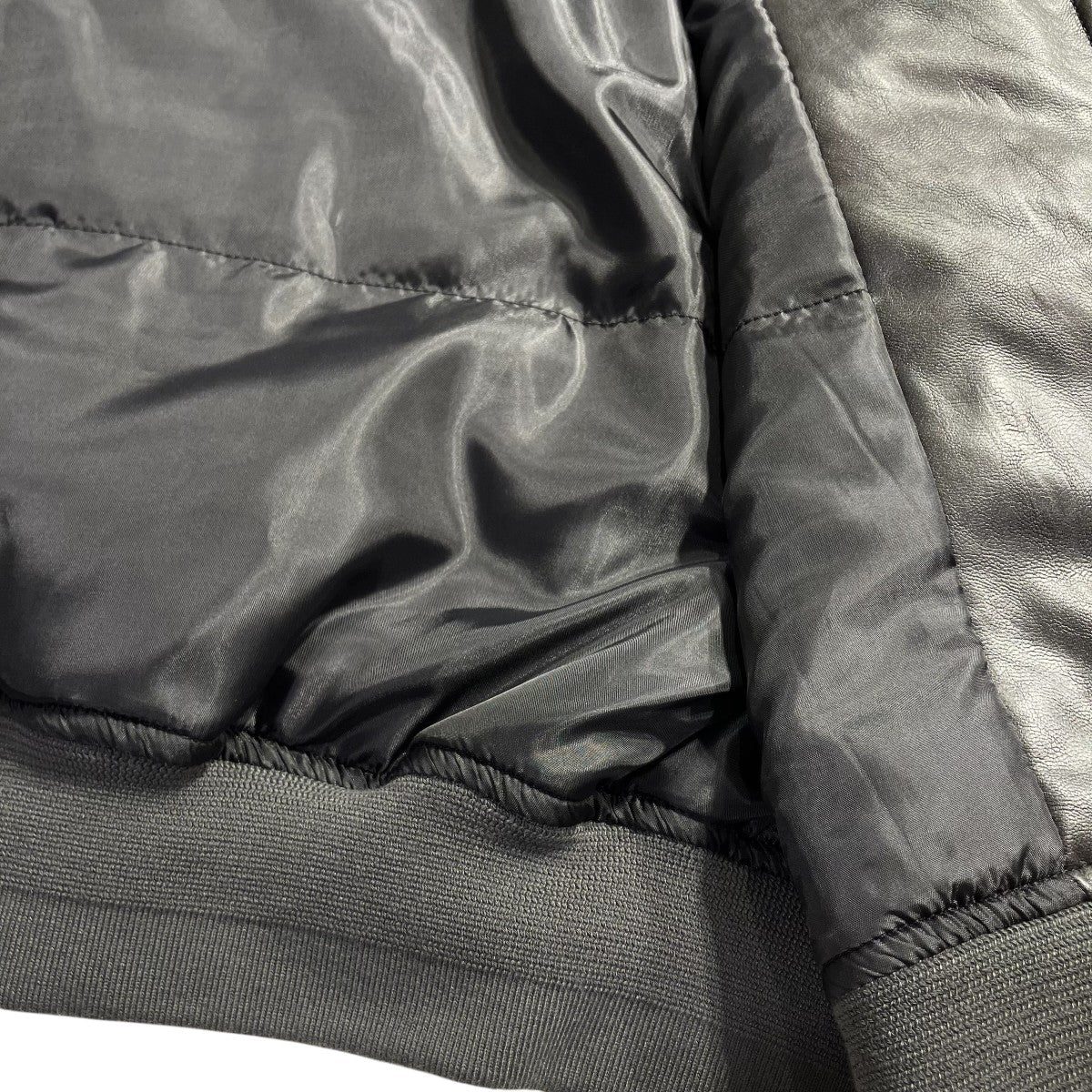 NKNIT 25AWフェイクレザーボンバージャケットフェイクレザージャケットN25AW-104 古着・中古-5枚目のアイテム画像