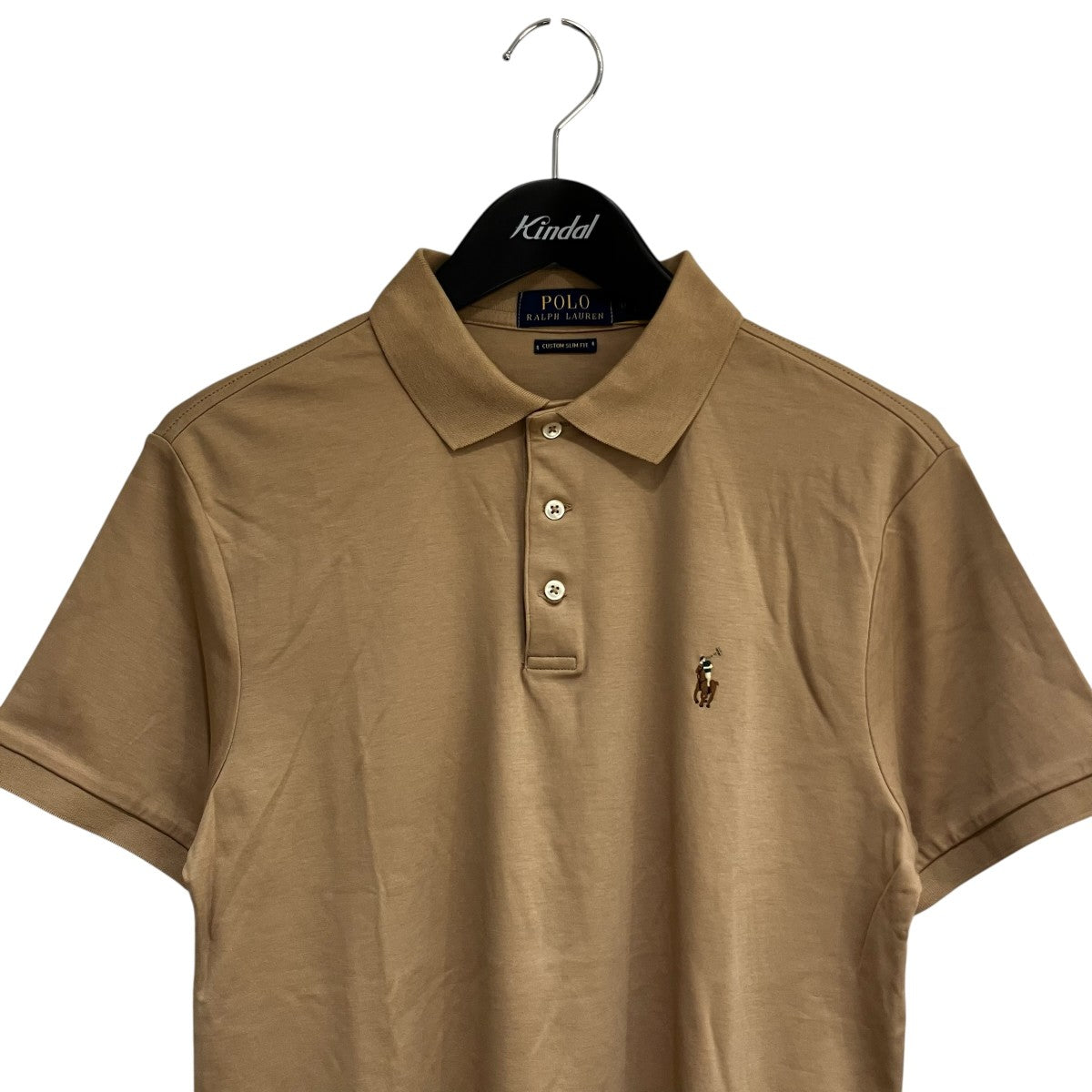 POLO RALPH LAUREN CUSTOM SLIM FIT半袖ポロシャツ0200015244 古着・中古-3枚目のアイテム画像