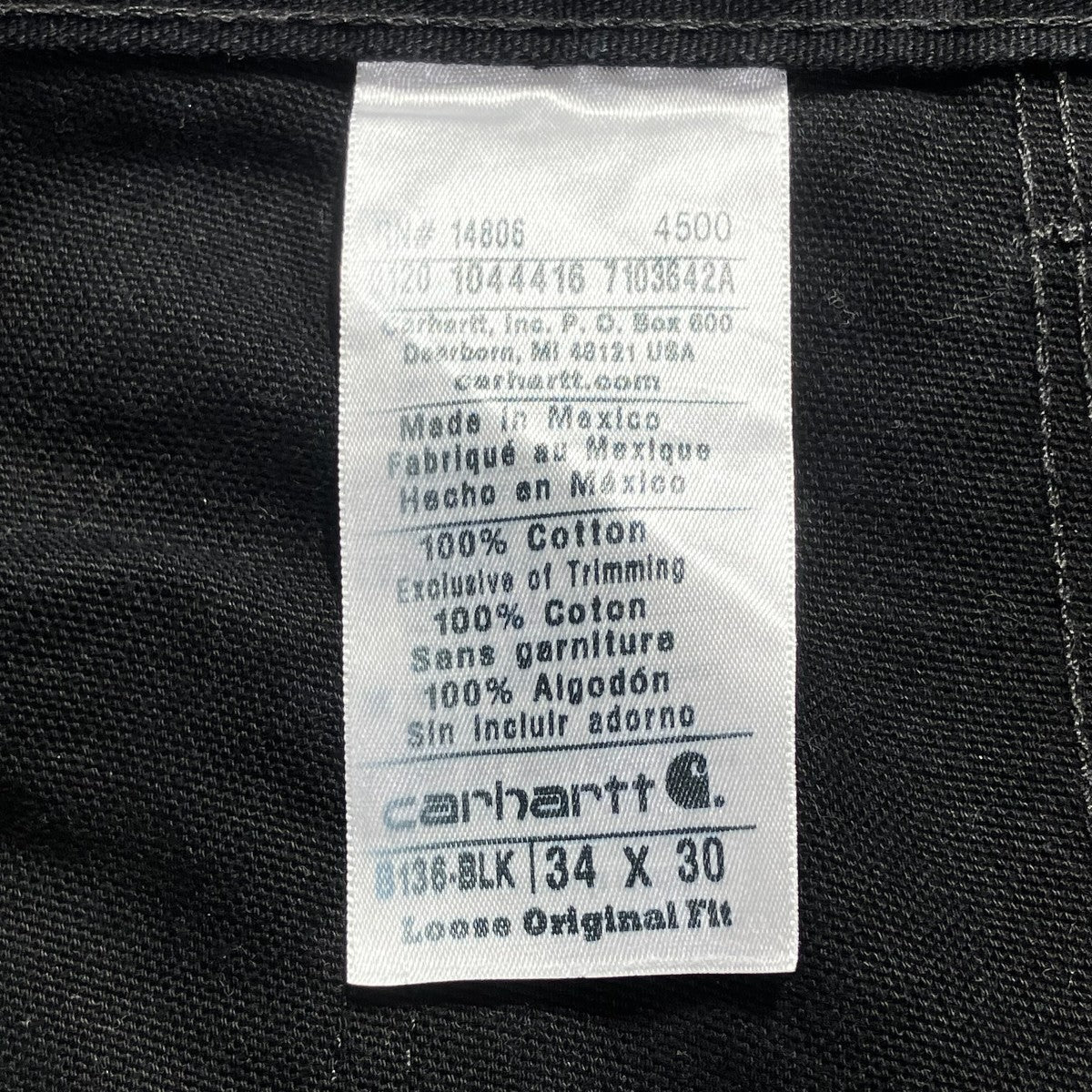 CarHartt ダブルニー ペインターパンツB136 古着・中古-10枚目のアイテム画像