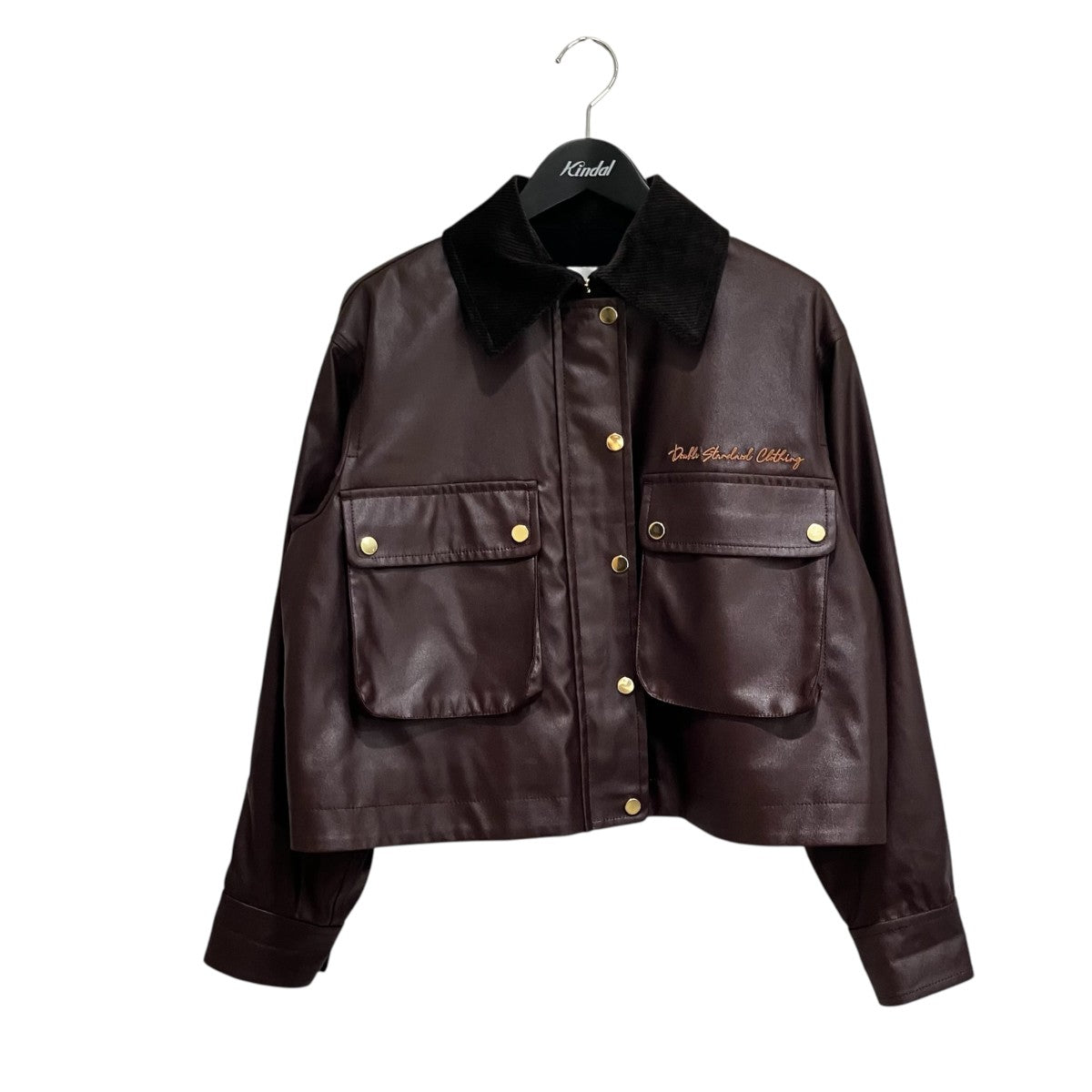 25AWワックスヴィンテージジョーゼットジャケット0205-580-253A