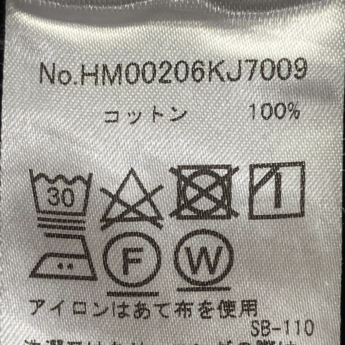 Tonal Fox Patch Classic PoloシャツHM00206KJ7009