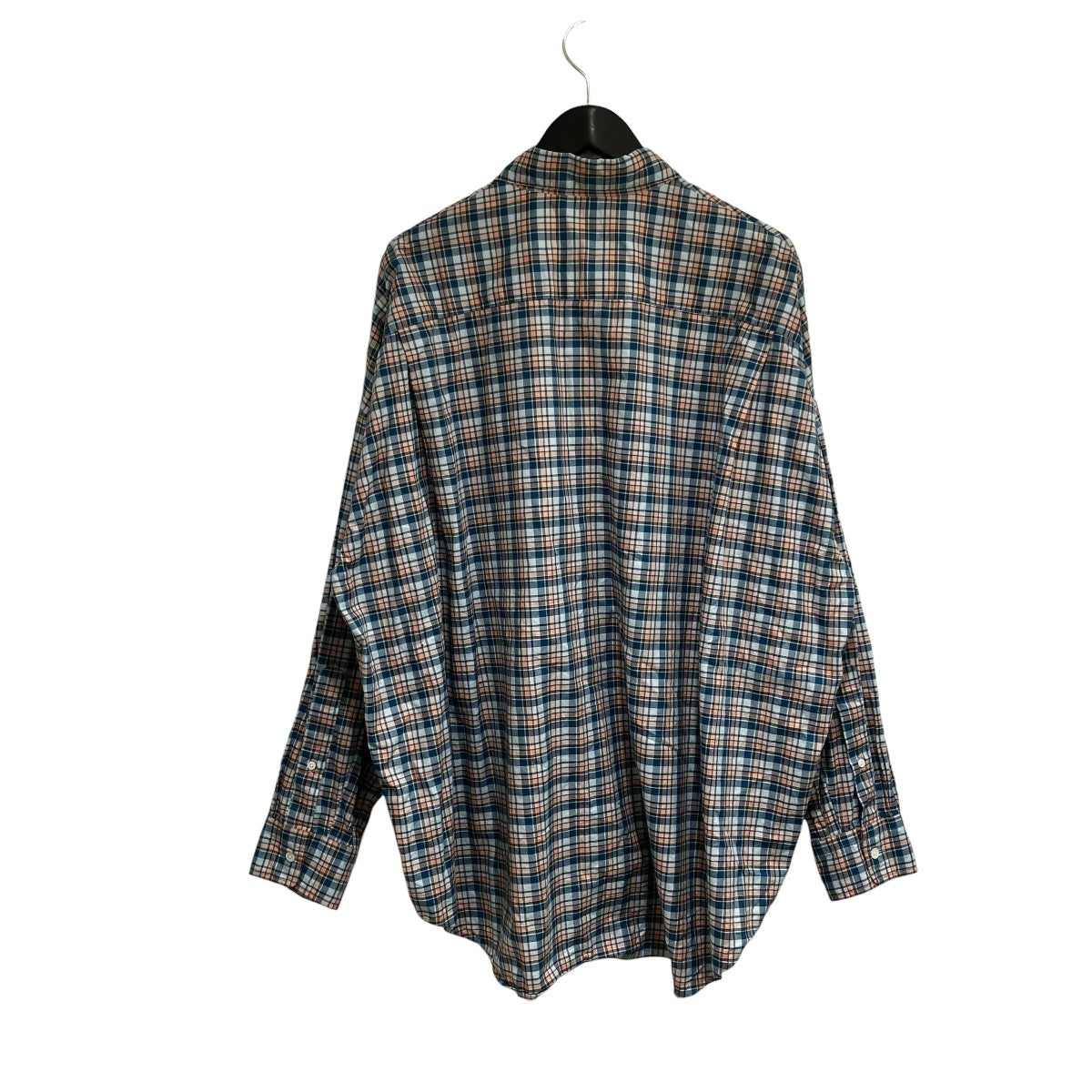 MARKAWARE TENT SHIRT SOKTAS OXFORD CHECK長袖シャツA22A-02SH02C 古着・中古-2枚目のアイテム画像