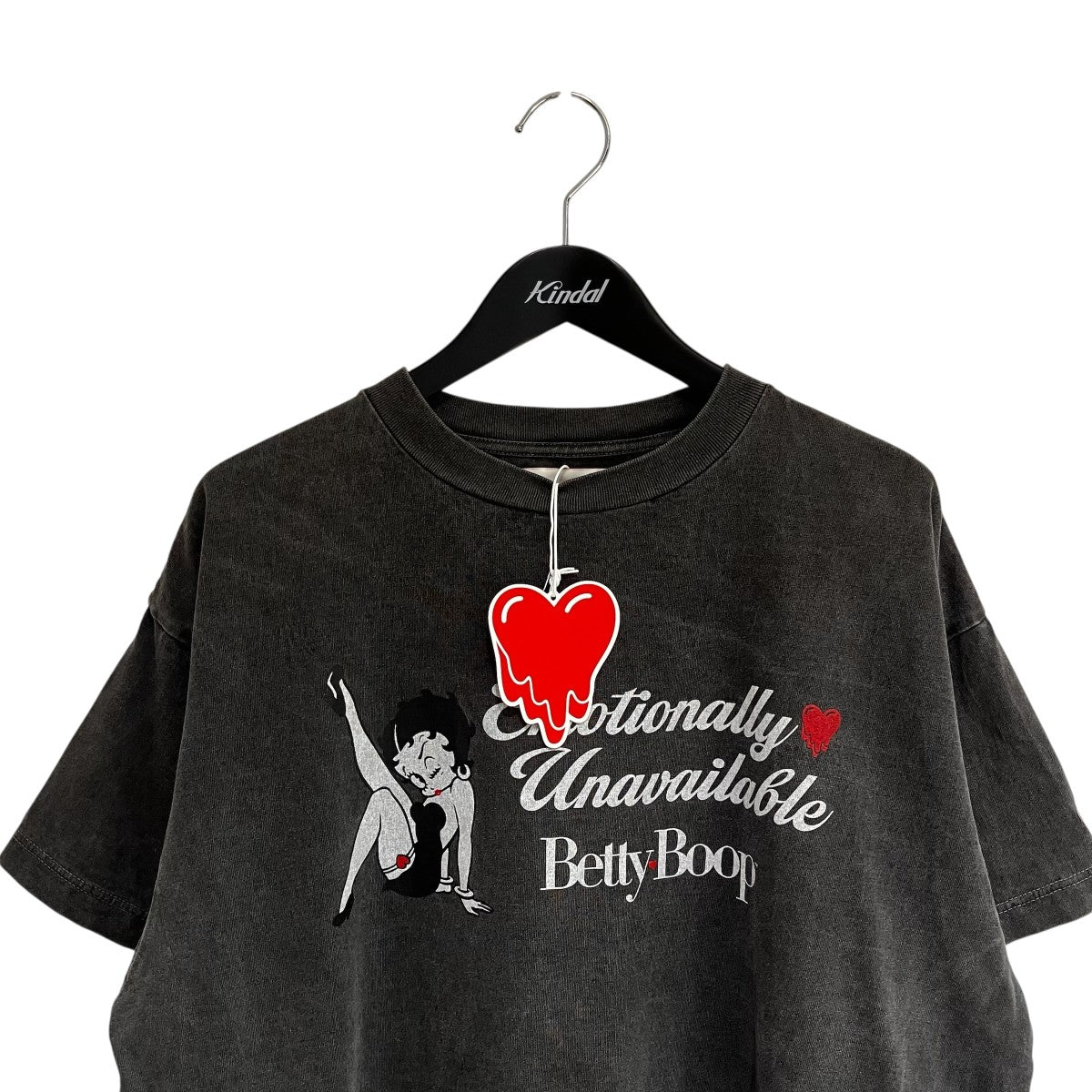 EMOTIONALLY UNAVAILABLE × BETTY BOOP × THE GALLERY BOX KISS S S T-SHIRT半袖TシャツEu-MK8-0000-C39 古着・中古-3枚目のアイテム画像