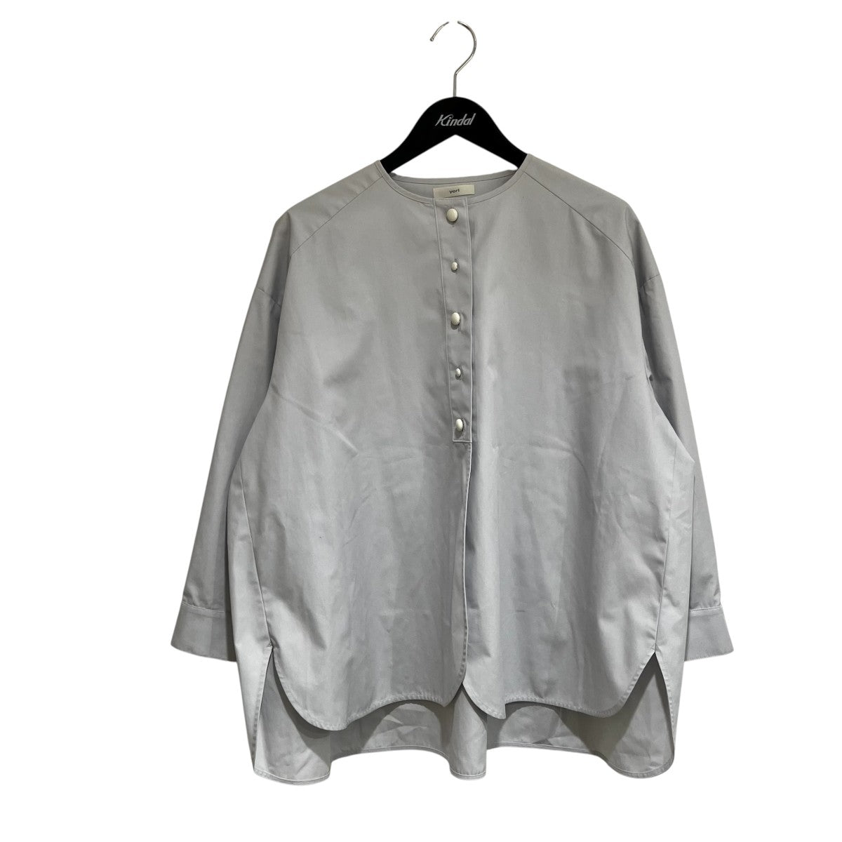 yori キャンディボタンシャツ長袖ブラウスYR2221-108AW 古着・中古-1枚目のアイテム画像