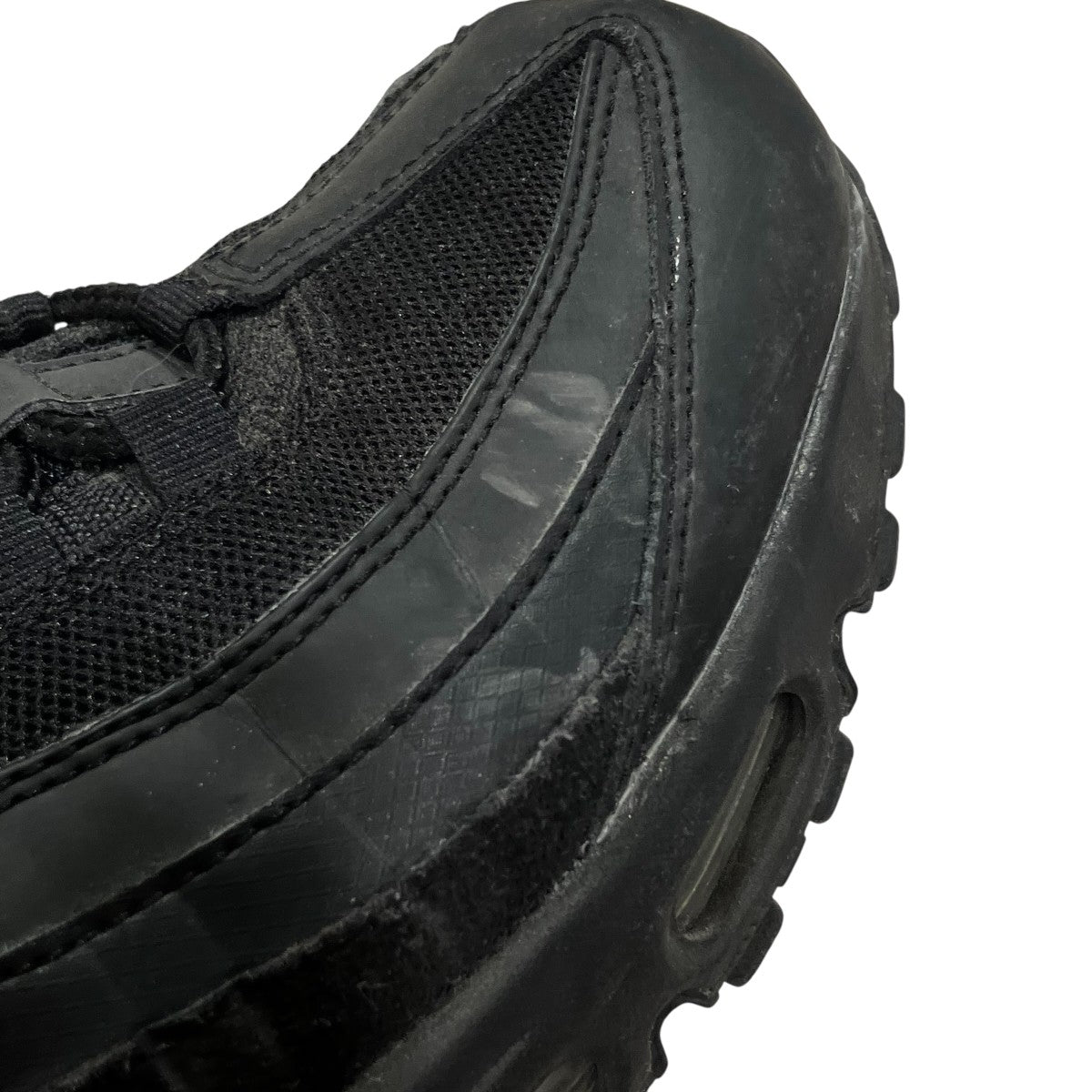 NIKE AIR MAX 95 ESSENTIAL BLACK BLACK-DARK GREYスニーカーCI3705-001
