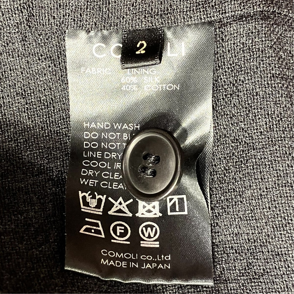 26SSシルクコットンジャケットテーラードジャケットD01-01022