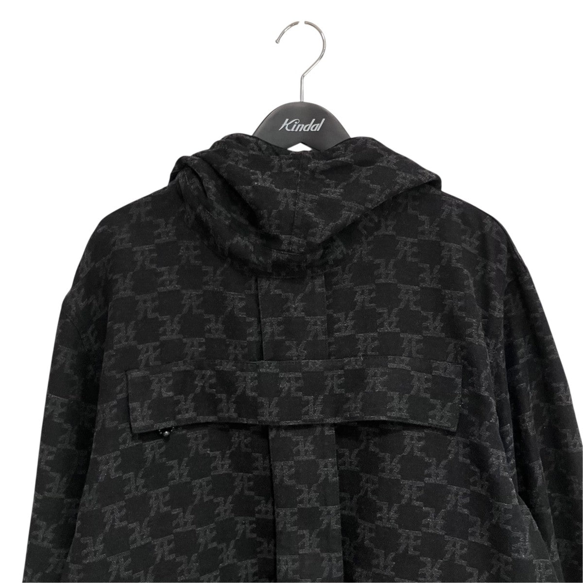 死鳥格子 Cross smock parka × 丸岡和吾アノラックパーカー17AH-BL-03