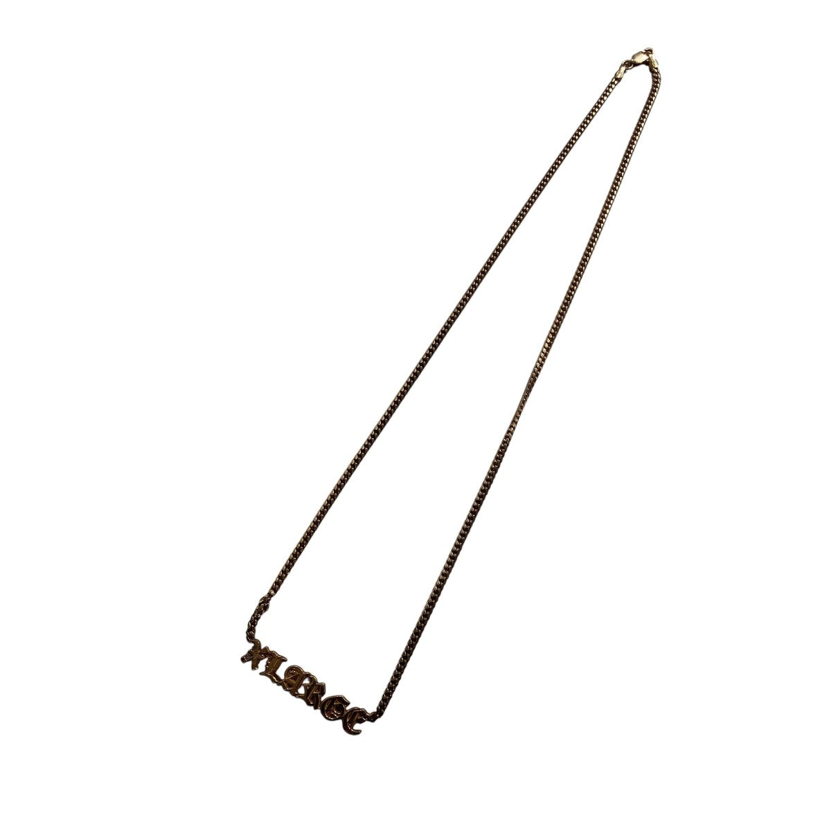 ×GRILLZ JEWELZ OLD ENGLISH CHAINネックレス