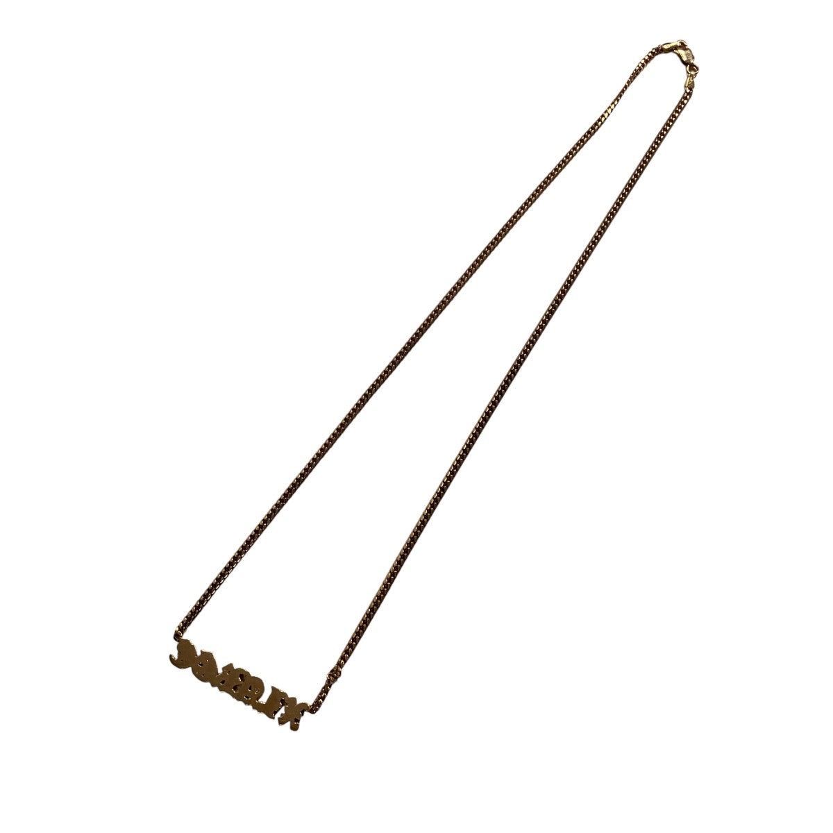 ×GRILLZ JEWELZ OLD ENGLISH CHAINネックレス