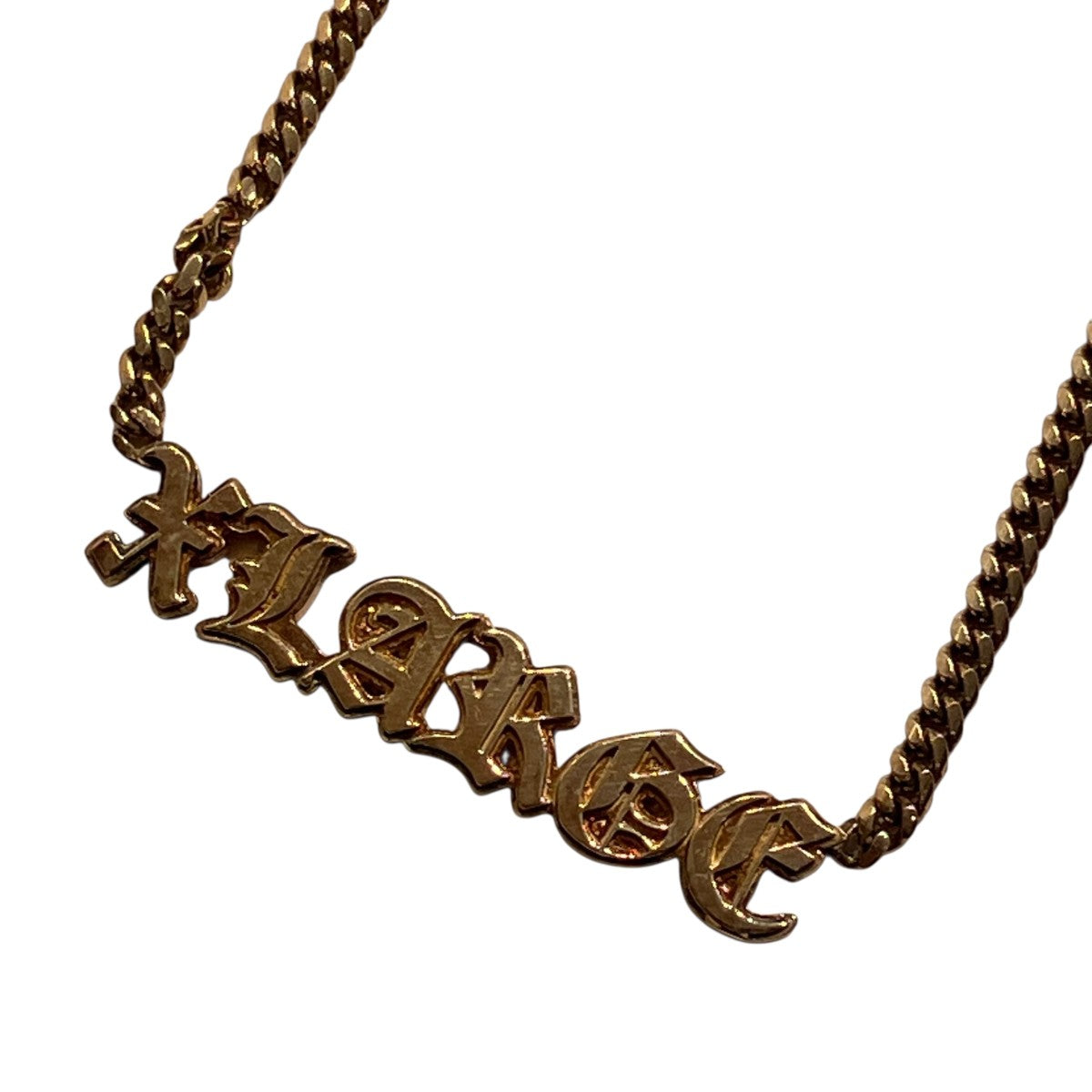 ×GRILLZ JEWELZ OLD ENGLISH CHAINネックレス