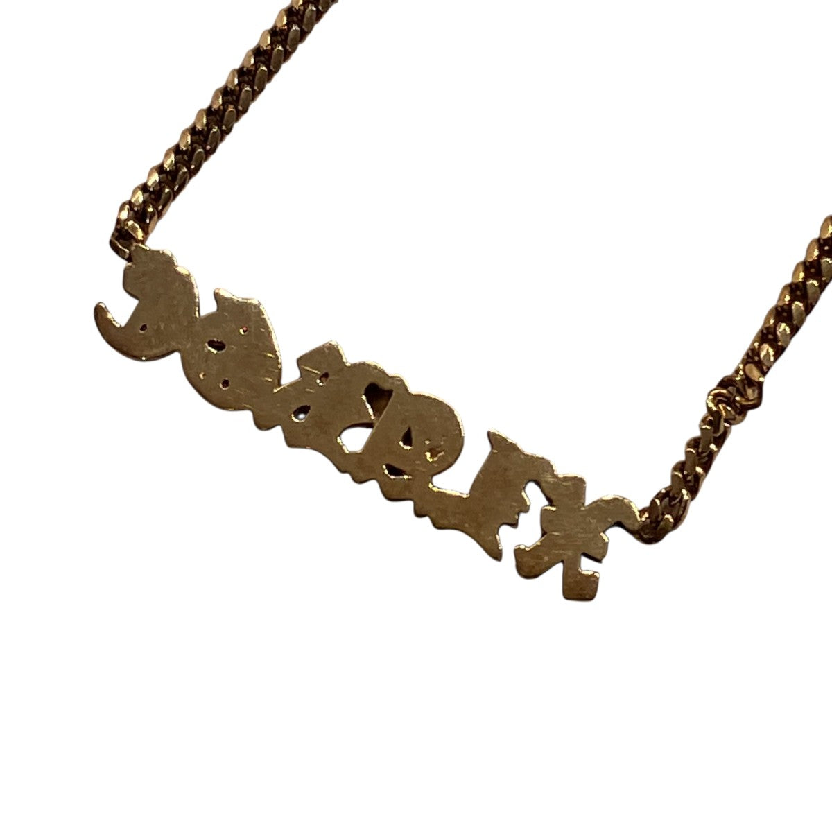 ×GRILLZ JEWELZ OLD ENGLISH CHAINネックレス