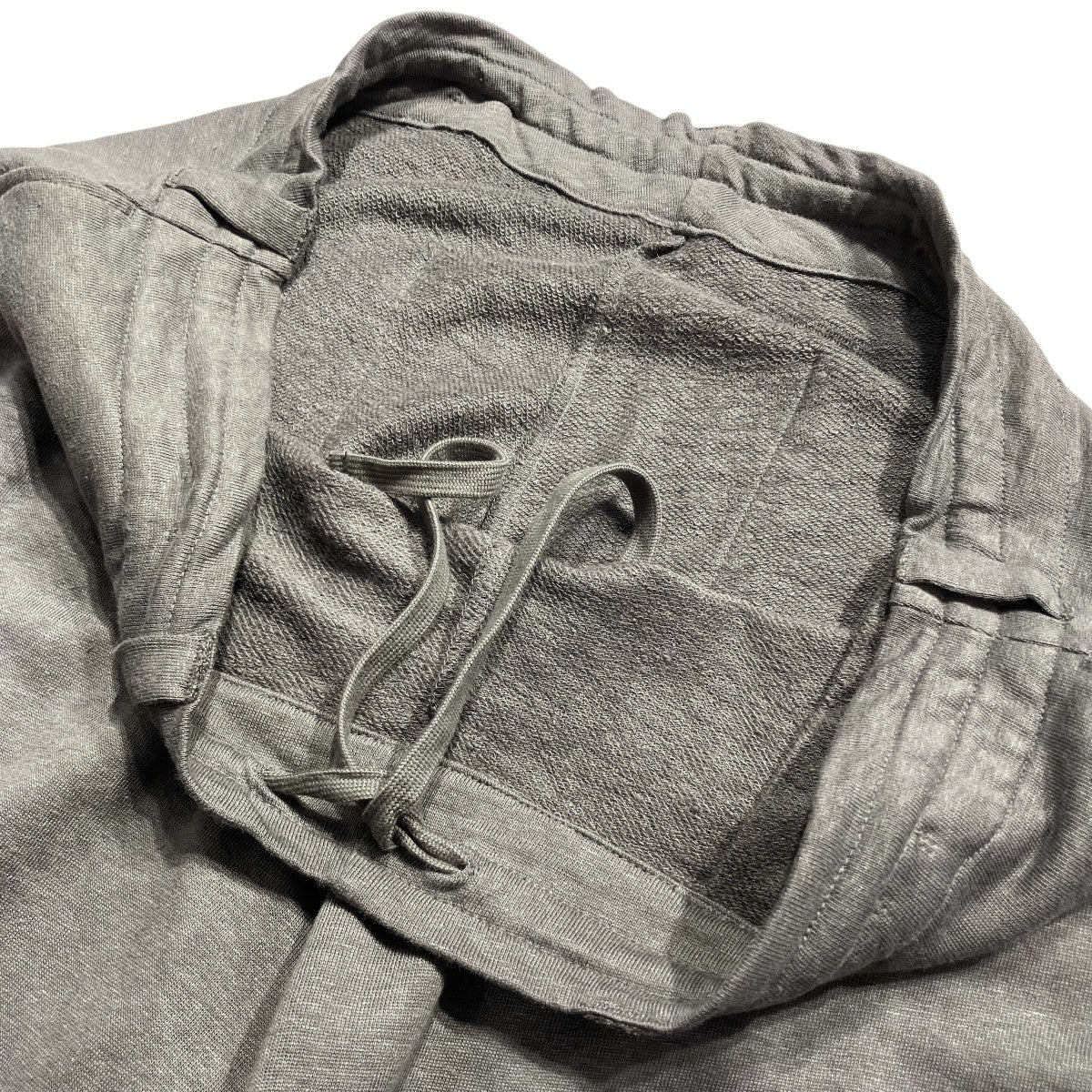 linen urake easy wide trousersスウェットパンツBN-25SM-092
