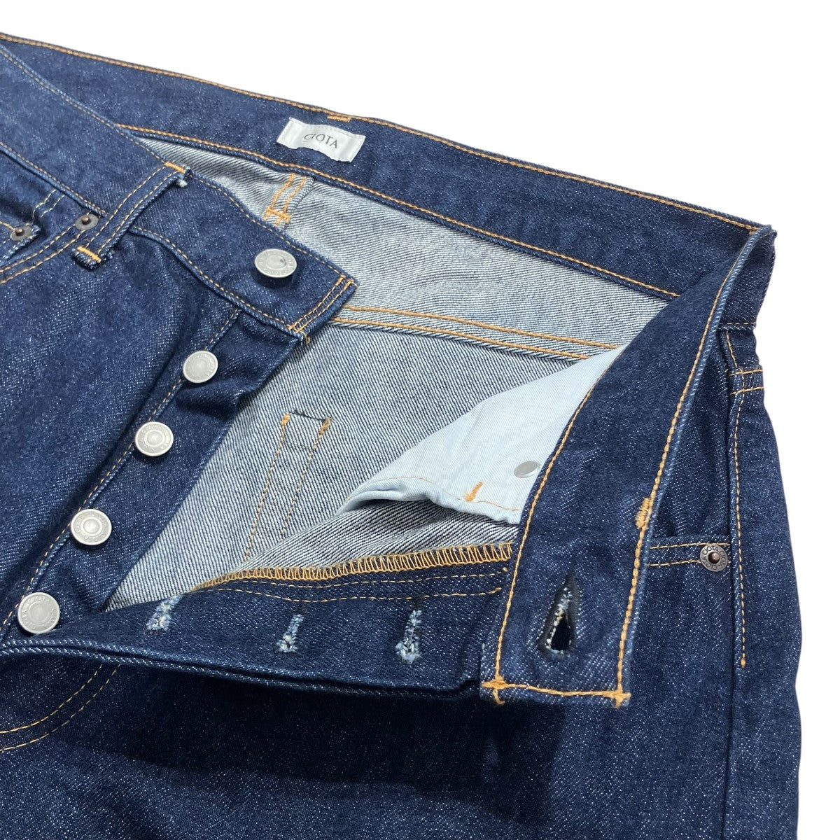 本藍スビンコットン 13．5oz ストレートデニムパンツPTM-1STB