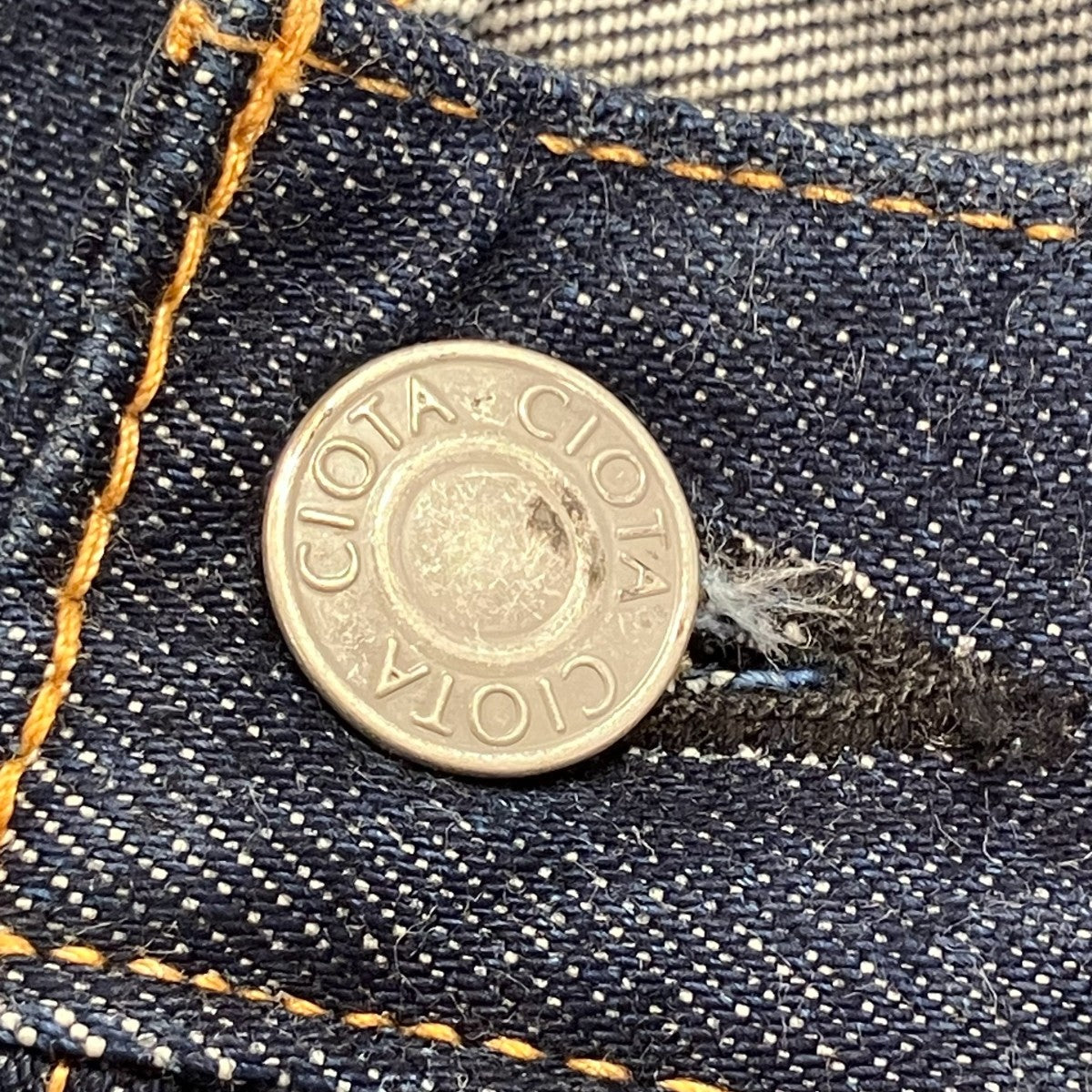 本藍スビンコットン 13．5oz ストレートデニムパンツPTM-1STB