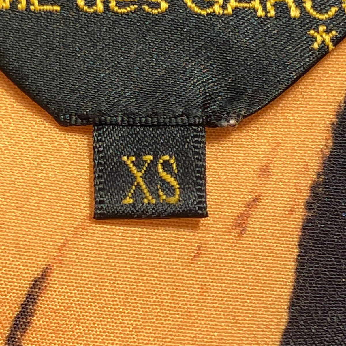 COMME des GARCONS 24SSフラワー柄テーラードジャケットGM-J004 古着・中古-5枚目のアイテム画像