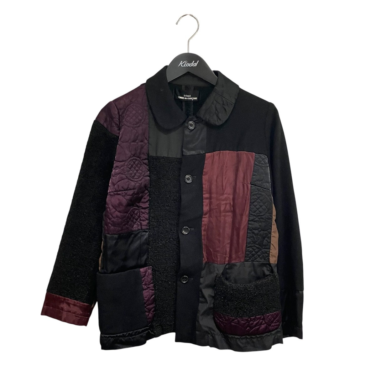 tricot COMME des GARCONS 製品染め切替ジャケットTH-JO21 古着・中古-1枚目のアイテム画像