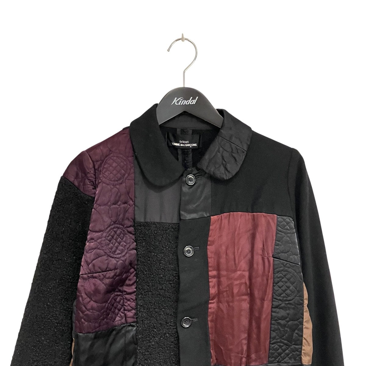 tricot COMME des GARCONS 製品染め切替ジャケットTH-JO21 古着・中古-3枚目のアイテム画像
