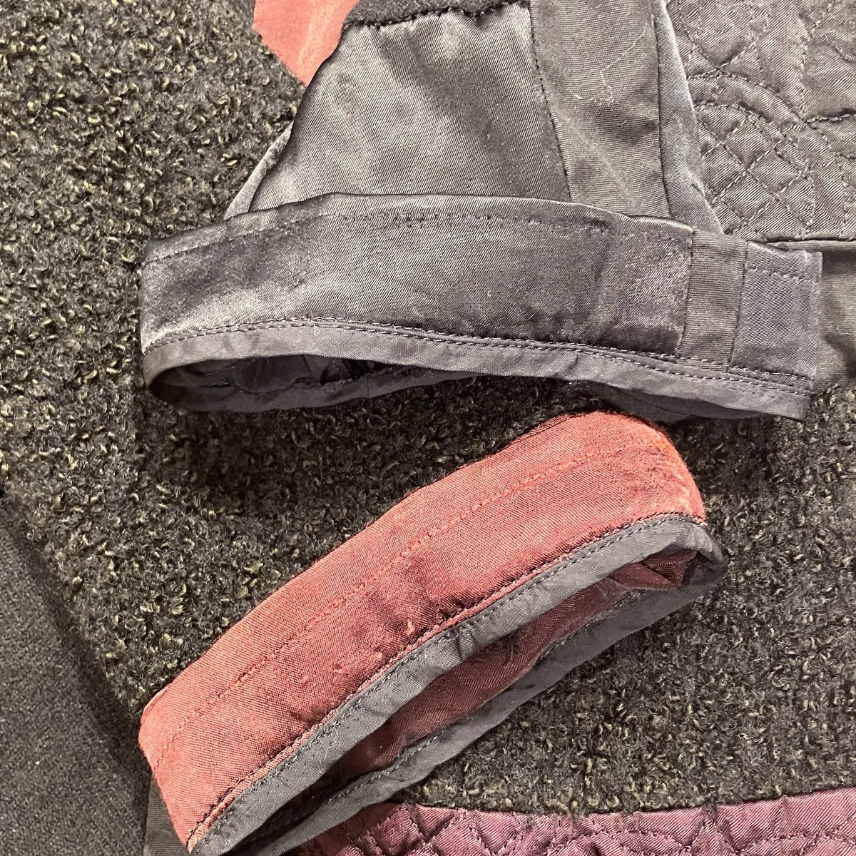 tricot COMME des GARCONS 製品染め切替ジャケットTH-JO21 古着・中古-8枚目のアイテム画像