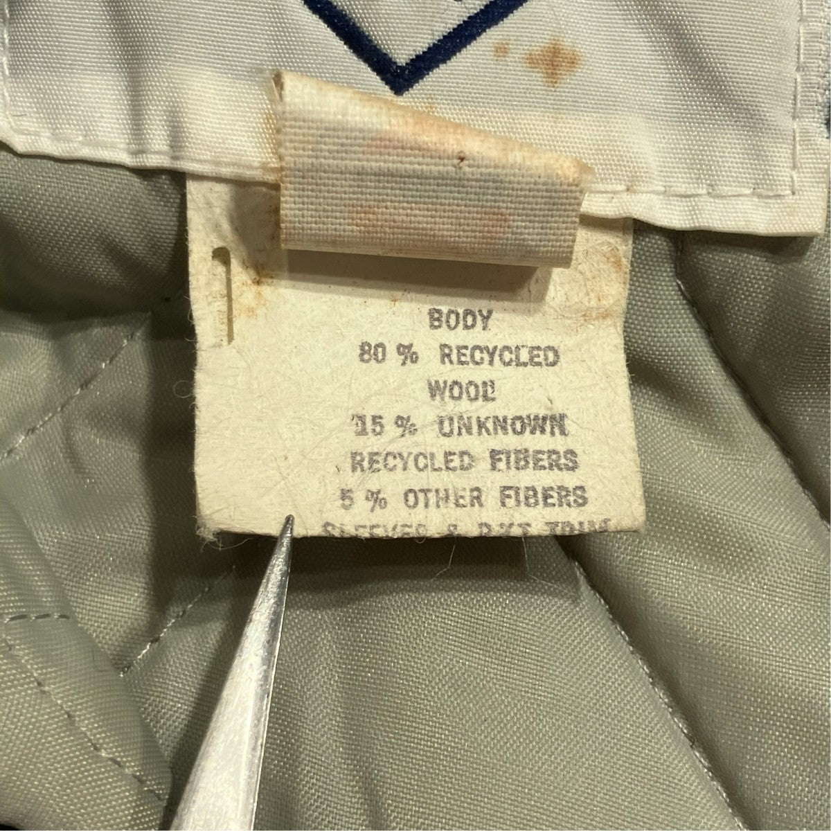 FELCO 80〜90S USA製 ヤンキーススタジャン 古着・中古-10枚目のアイテム画像