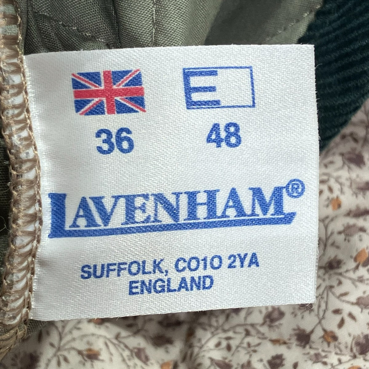 LAVENHAM キルティングジャケット 古着・中古-7枚目のアイテム画像