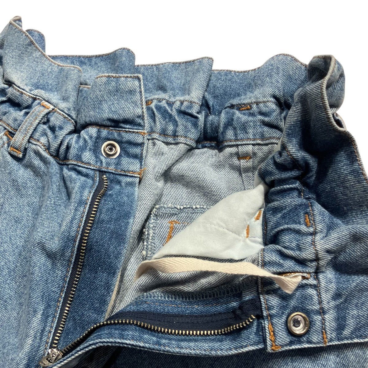 Waist Tuckデニムパンツ