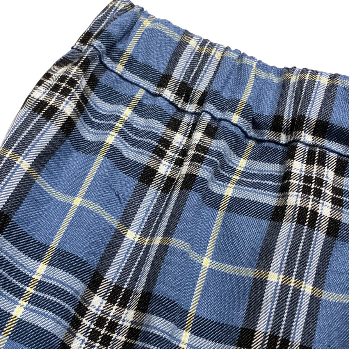 OVERLAP CHECK PLEATS SKIRTプリーツスカート1256304