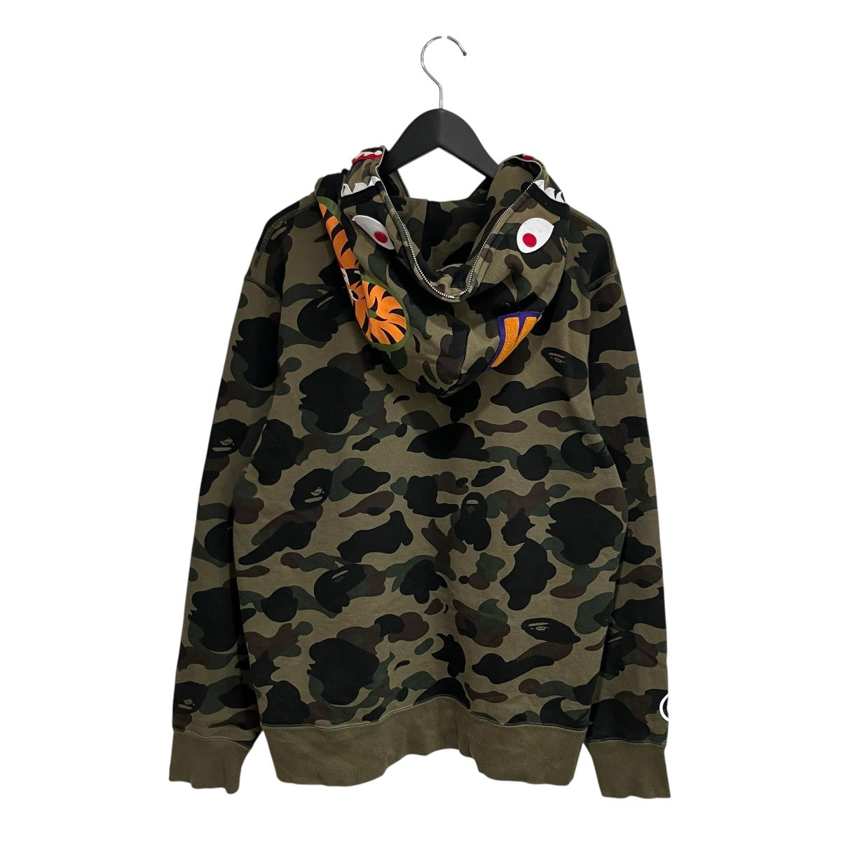 1st Camo Shark Zip Hoodieパーカー001ZPM301007M
