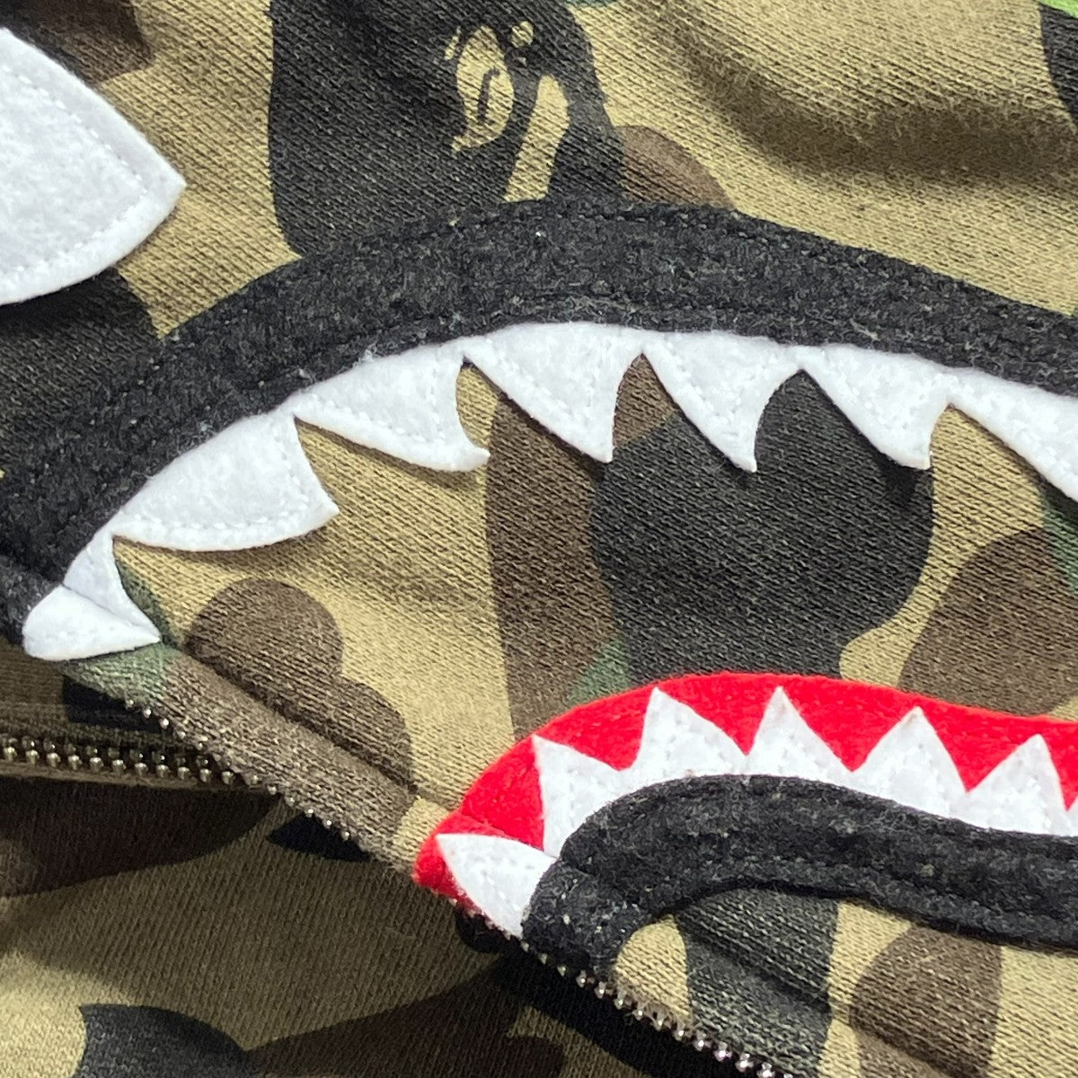 1st Camo Shark Zip Hoodieパーカー001ZPM301007M